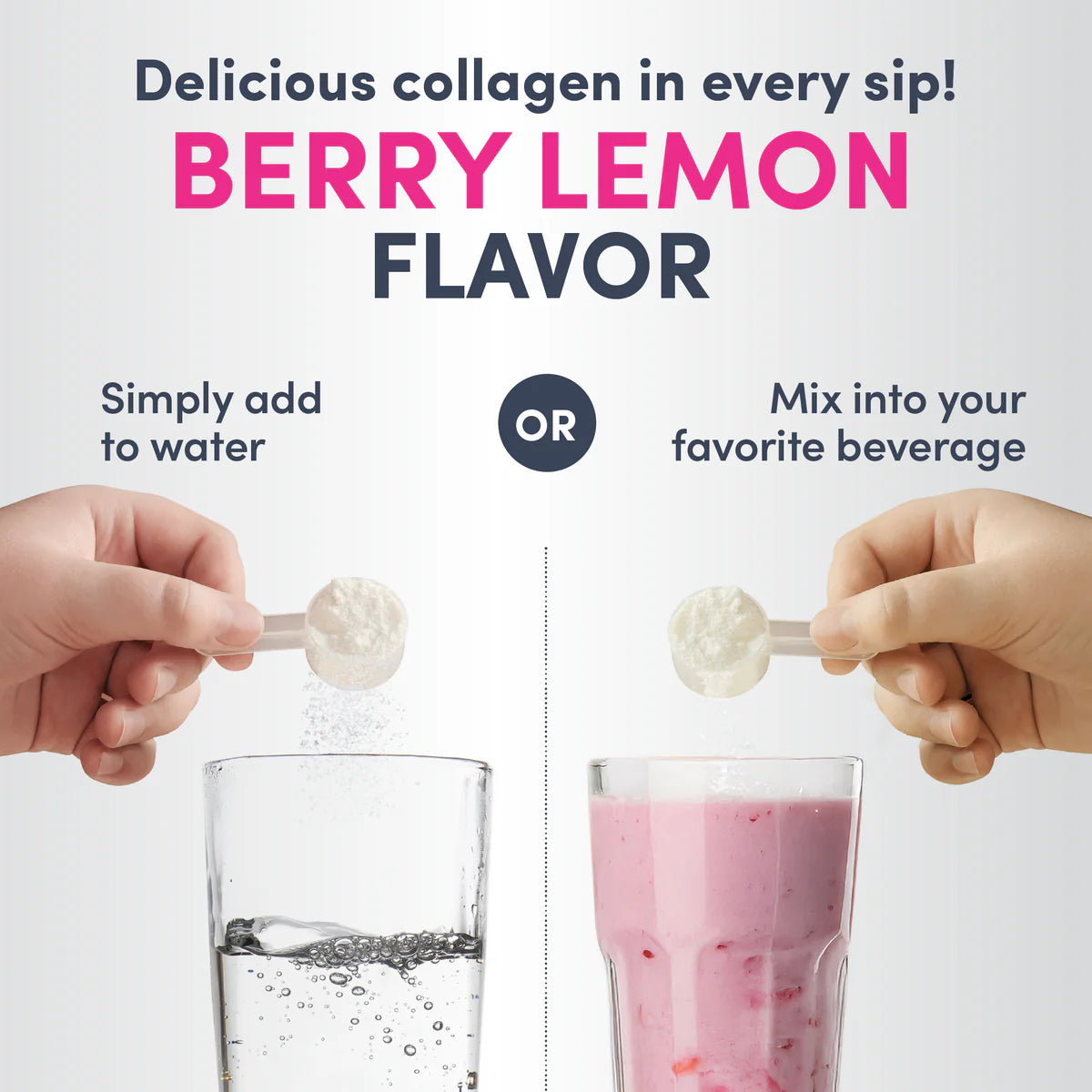 Collagen Peptides Berry Lemon Flavor