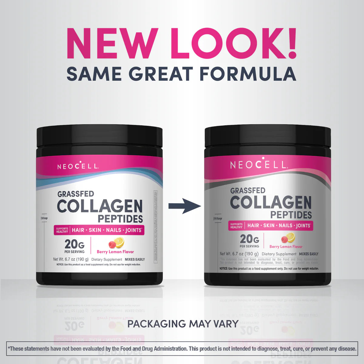 Collagen Peptides Berry Lemon Flavor