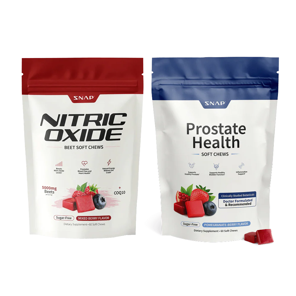 Prostate Health & Nitric Oxide Chews Bundle